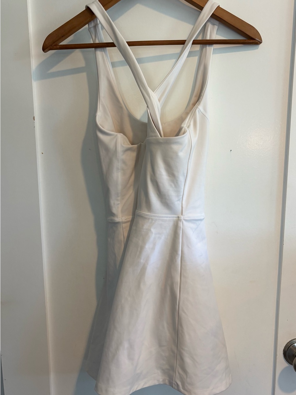 Spiritual Gangster Cream Scoop Neck Mini Dress - Picture 4 of 12